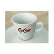 Caffe Gioia Чаша за капучино с чинийка 6бр. Комплект порцеланови чаши за кафе