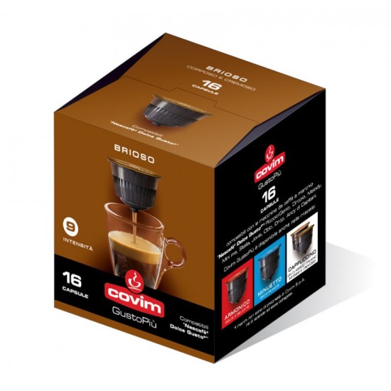 Covim Brioso Dolce Gusto Система 16 бр. Кафе Капсули Covim Brioso Dolce Gusto Система 16 бр. Кафе Капсули