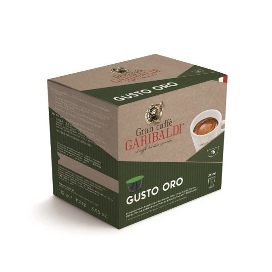 Gran Caffe Garibaldi Gusto Oro Dolce Gusto система 16 бр. Кафе капсули