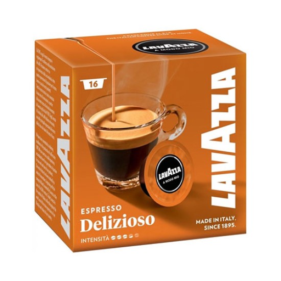 Lavazza Espresso Delizioso A modo mio система 16 бр. Кафе капсули