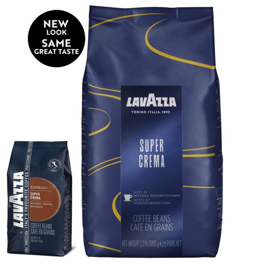 Lavazza Super Crema 1 kg. Coffee beans