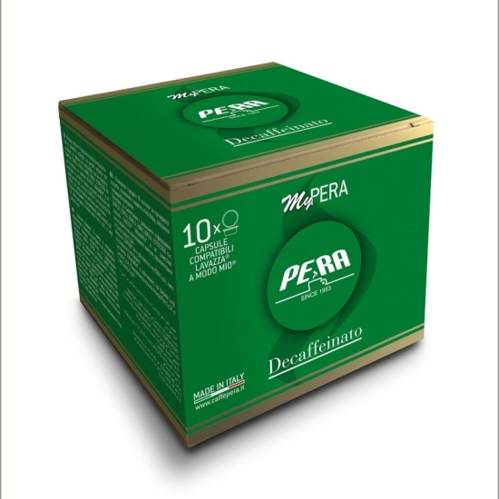 Pera My Decaffeinato A modo mio система 10 бр. Кафе капсули