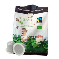 Кафе на капсули PURO „Bio Chaparral“10броя  Nespresso система 