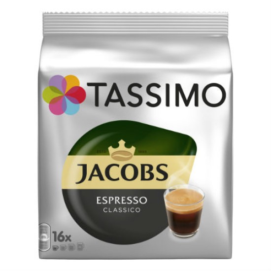 Tassimo Jacobs Espresso Classico Tassimo система 16 бр. Кафе на капсули