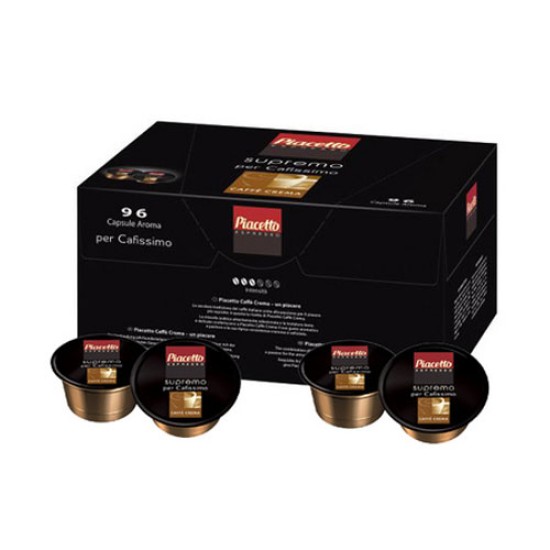 Piacetto Crema Cafissimo Caffitaly Система 96 бр. Кафе капсули