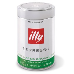 illy Espresso Decaffeinato 250 гр. Мляно кафе без кофеин 