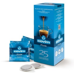 Covim Suave Decaffeinato 25 бр. 44 мм Кафе на дози