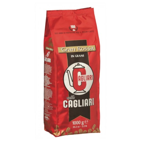 Caffe Cagliari Gran Rossa 1 кг. Кафе на зърна