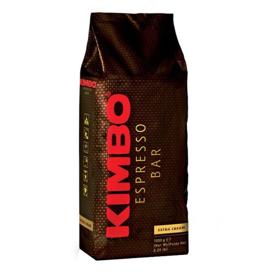 Kimbo Extra Cream 1 кг. Кафе на зърна