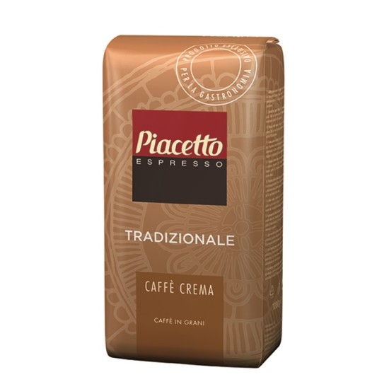 Piacetto Crema Traditionale 1 кг. Кафе на зърна