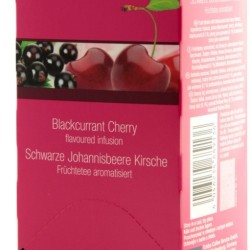 Tchibo Blackcurrant and cherry Tea bags