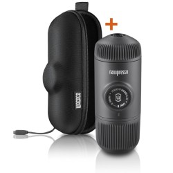 Wacaco® Nanopresso Classic + калъф – Преносима машина за еспресо