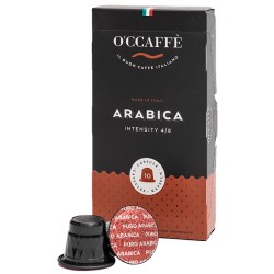 Капсули O’CCAFFÈ® NESPRESSO – Arabica | Съвместими кафе капсули със система Nespresso, 10 броя