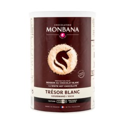 Топъл шоколад – Monbana Tresor Бял 40% – Франция, 0.500 г