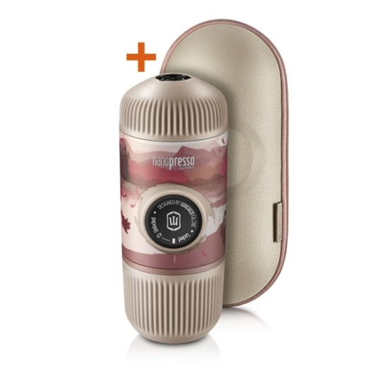 Wacaco® Nanopresso Journey Fall Break + калъф – Преносима портативна машина за еспресо