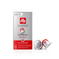 Капсули illy® Espresso Classico Nespresso – Съвместими кафе капсули за система Nespresso® – 10 броя