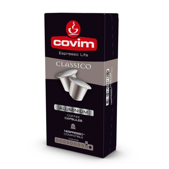 Covim Presso Allumino Classico Nespresso Система 10 бр. Кафе капсули