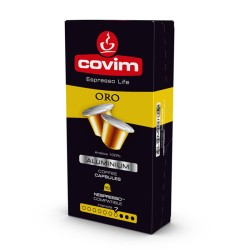 Covim Presso Allumino Oro Nespresso Система 10 бр. Кафе капсули